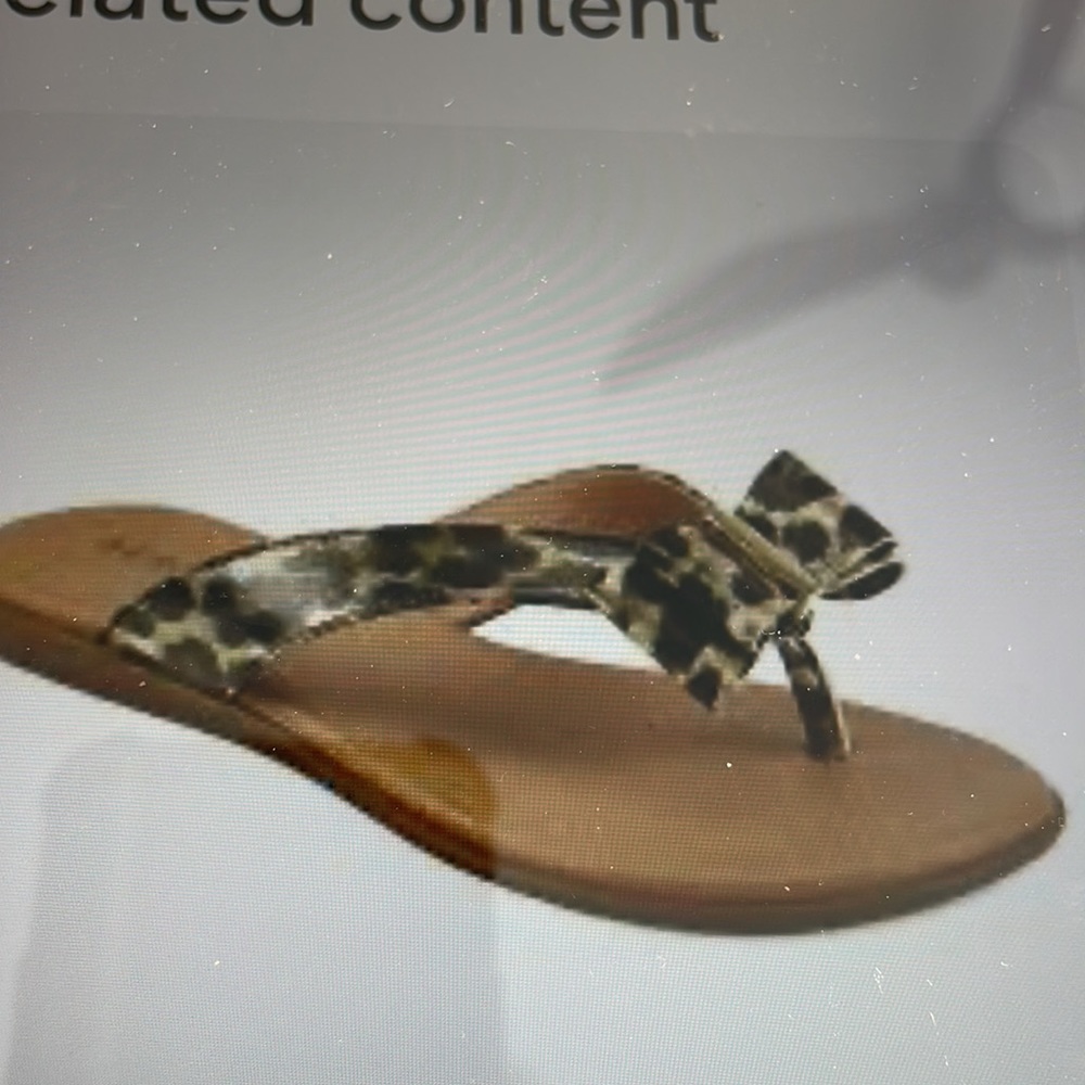LEOPARD AEROSOLES FLIP FLOP
